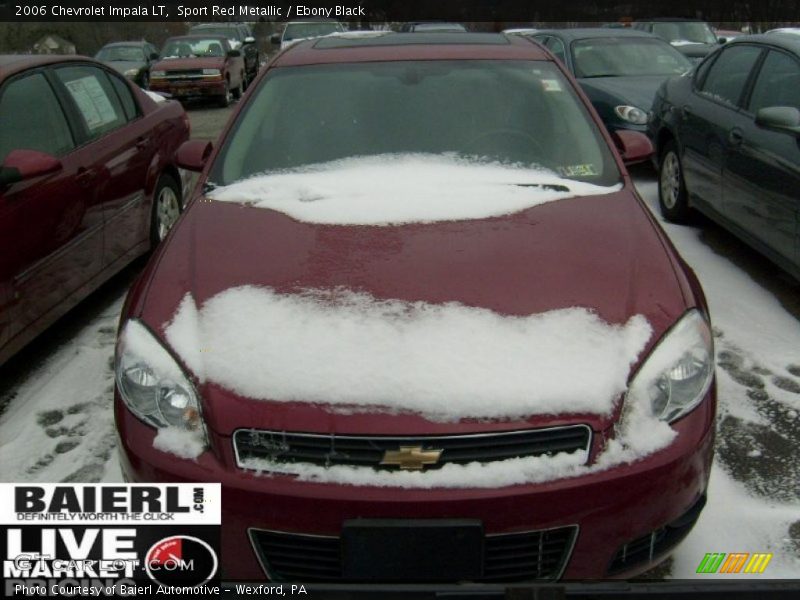 Sport Red Metallic / Ebony Black 2006 Chevrolet Impala LT