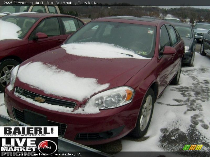 Sport Red Metallic / Ebony Black 2006 Chevrolet Impala LT