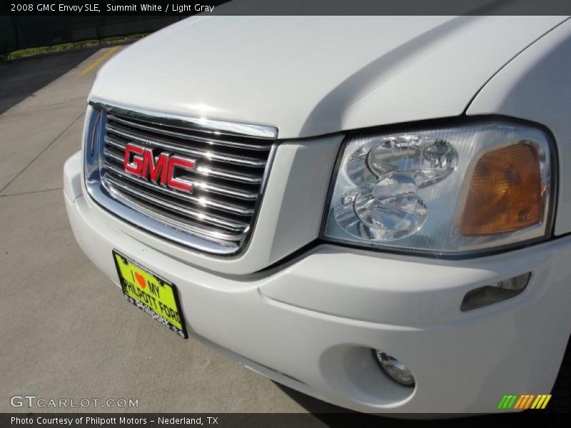Summit White / Light Gray 2008 GMC Envoy SLE