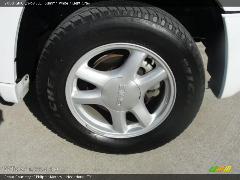 Summit White / Light Gray 2008 GMC Envoy SLE