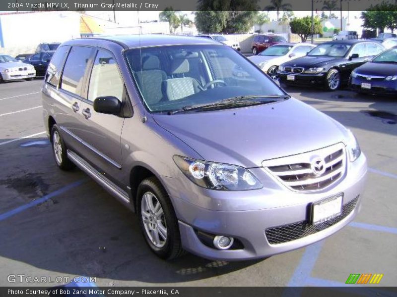 Titanium Gray Metallic / Gray 2004 Mazda MPV LX
