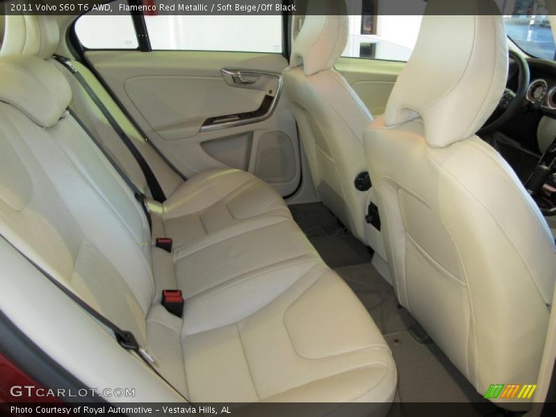  2011 S60 T6 AWD Soft Beige/Off Black Interior
