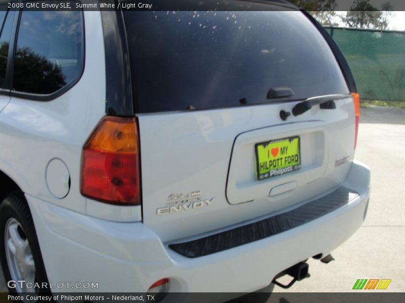 Summit White / Light Gray 2008 GMC Envoy SLE