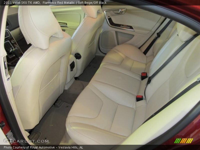  2011 S60 T6 AWD Soft Beige/Off Black Interior