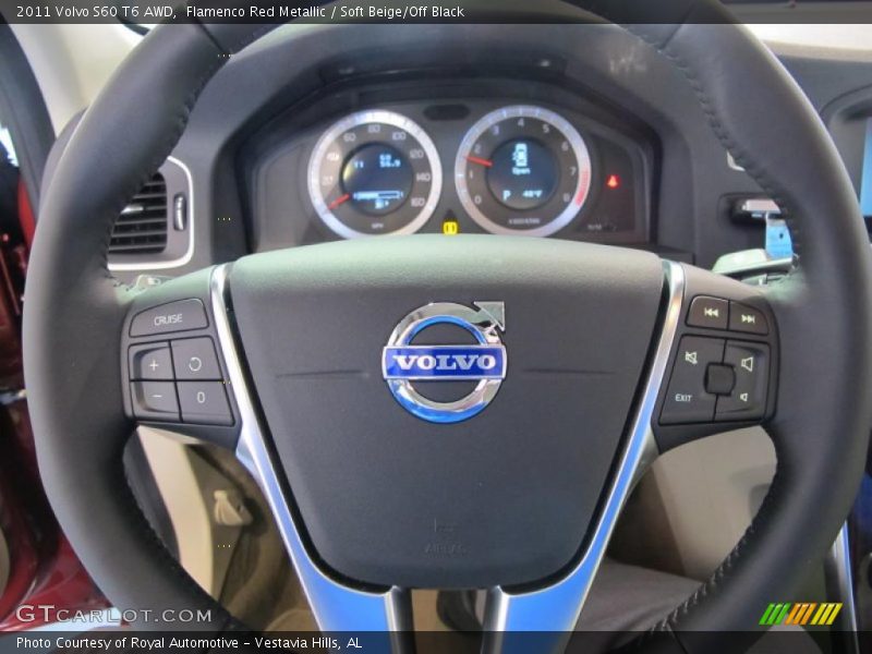  2011 S60 T6 AWD Steering Wheel