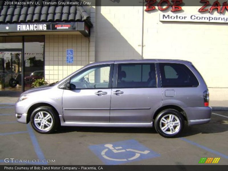 Titanium Gray Metallic / Gray 2004 Mazda MPV LX