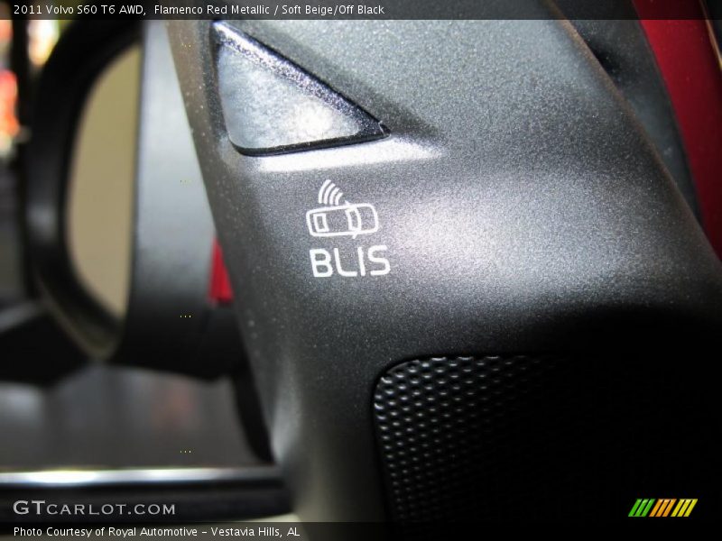Flamenco Red Metallic / Soft Beige/Off Black 2011 Volvo S60 T6 AWD