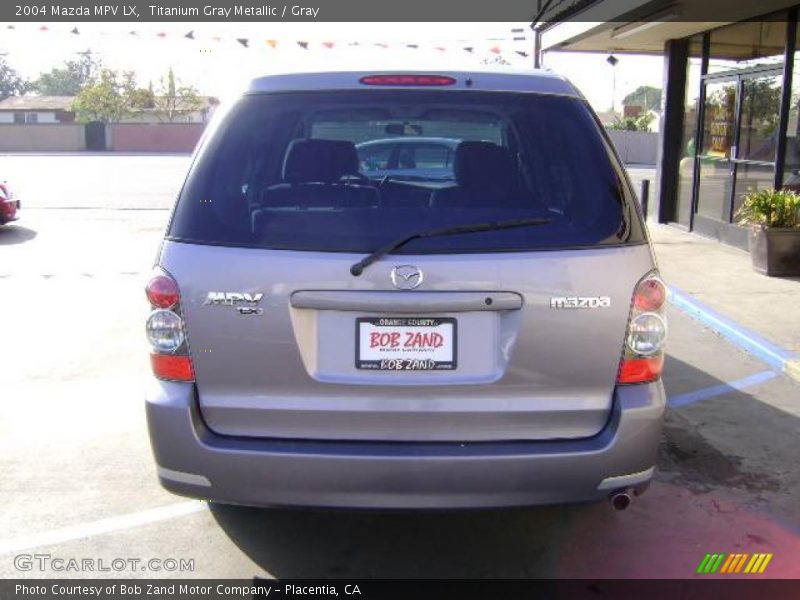 Titanium Gray Metallic / Gray 2004 Mazda MPV LX