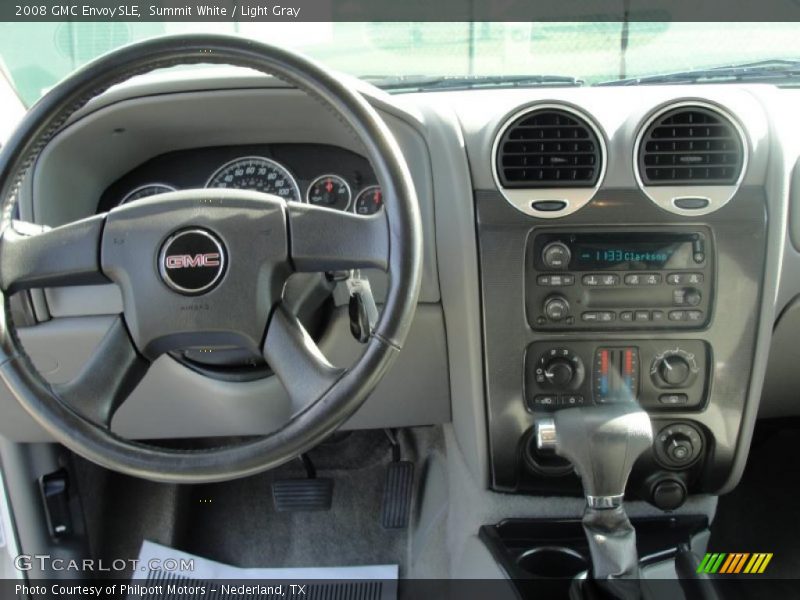 Summit White / Light Gray 2008 GMC Envoy SLE