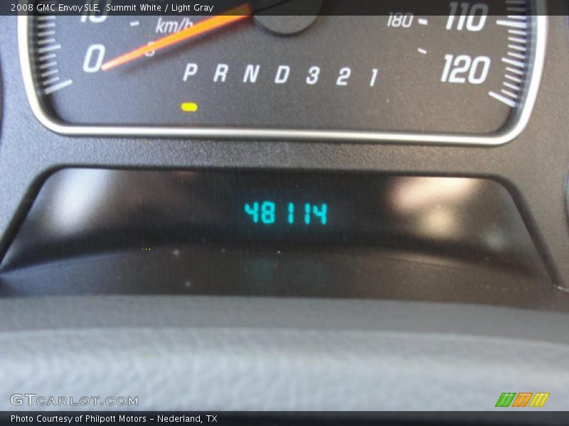 Summit White / Light Gray 2008 GMC Envoy SLE