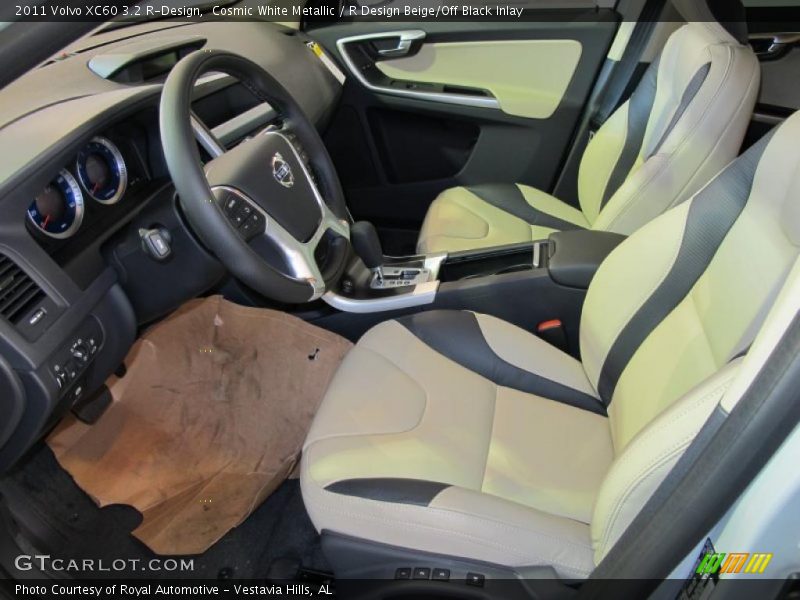  2011 XC60 3.2 R-Design R Design Beige/Off Black Inlay Interior