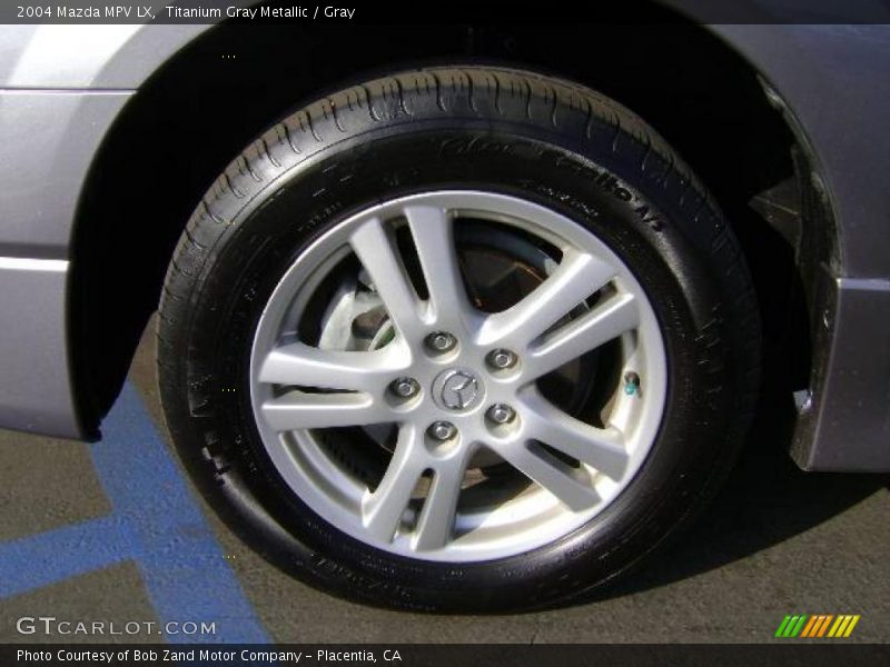 Titanium Gray Metallic / Gray 2004 Mazda MPV LX
