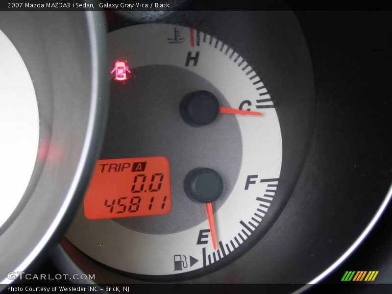 Galaxy Gray Mica / Black 2007 Mazda MAZDA3 i Sedan
