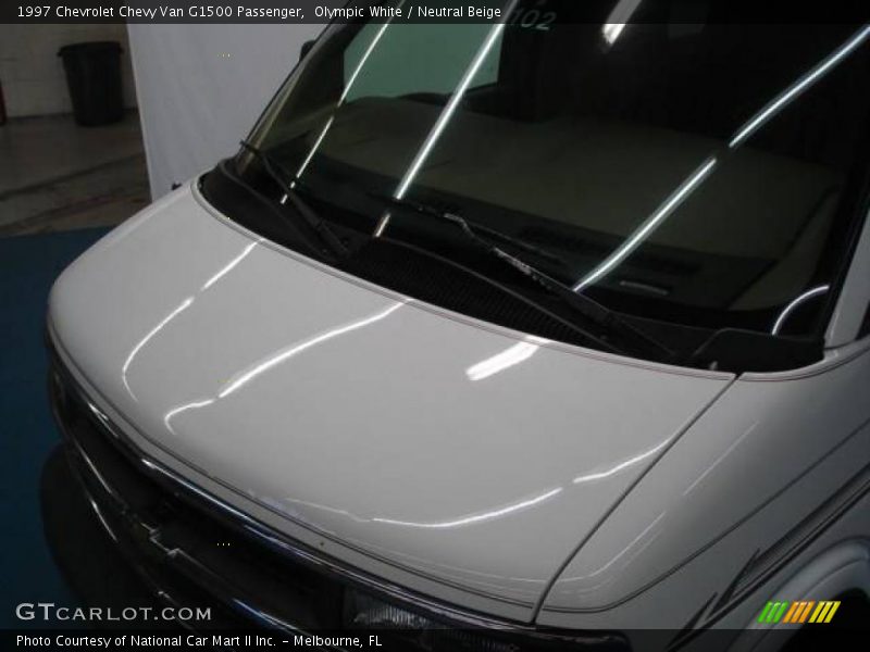 Olympic White / Neutral Beige 1997 Chevrolet Chevy Van G1500 Passenger