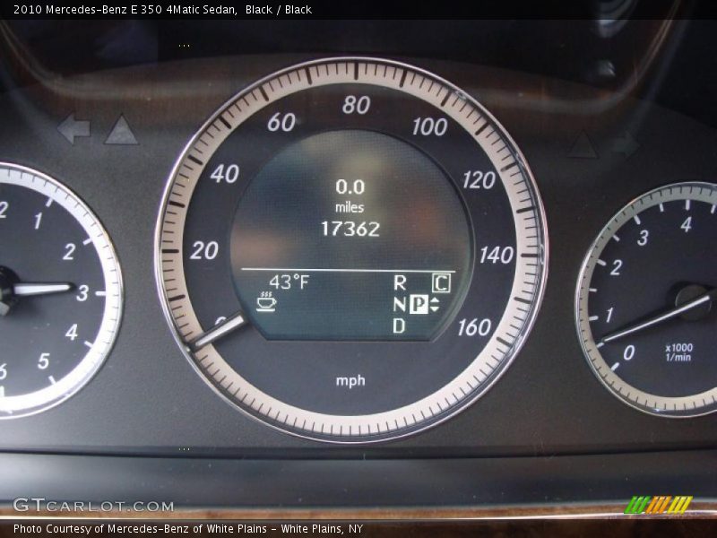 Black / Black 2010 Mercedes-Benz E 350 4Matic Sedan