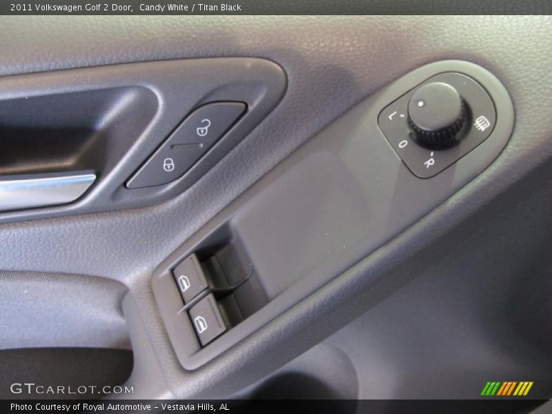 Controls of 2011 Golf 2 Door