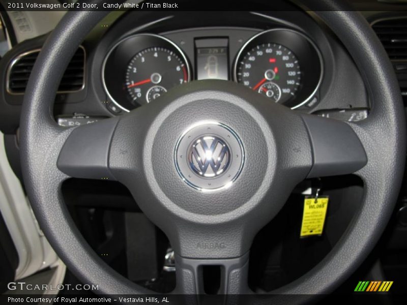  2011 Golf 2 Door Steering Wheel