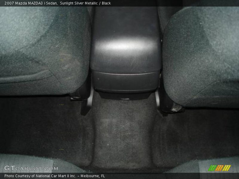 Sunlight Silver Metallic / Black 2007 Mazda MAZDA3 i Sedan