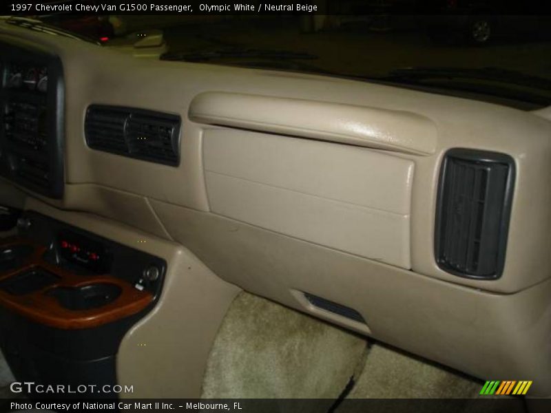 Olympic White / Neutral Beige 1997 Chevrolet Chevy Van G1500 Passenger