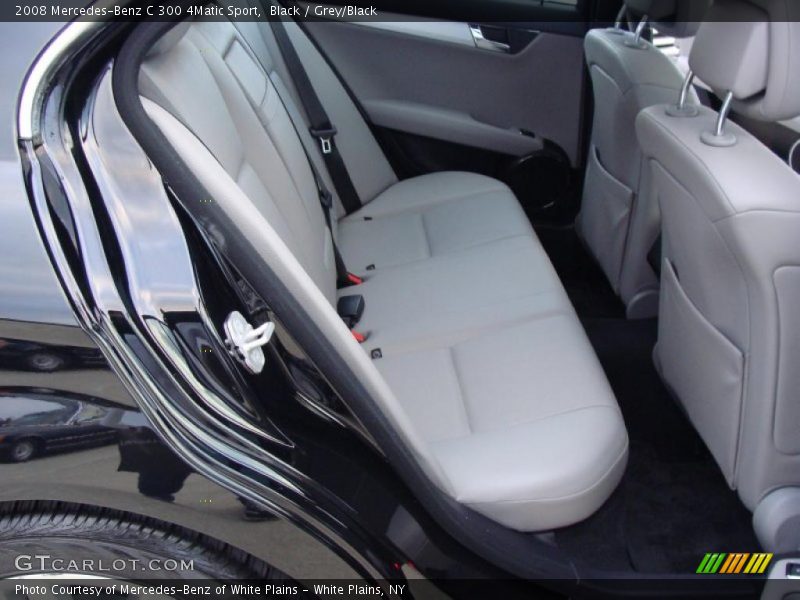 Black / Grey/Black 2008 Mercedes-Benz C 300 4Matic Sport