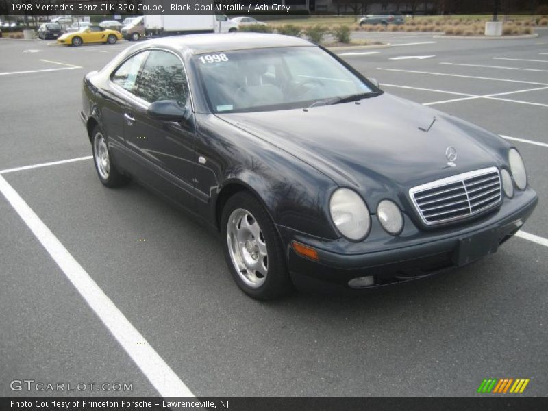 Black Opal Metallic / Ash Grey 1998 Mercedes-Benz CLK 320 Coupe