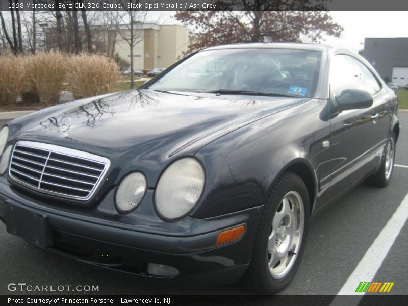 Black Opal Metallic / Ash Grey 1998 Mercedes-Benz CLK 320 Coupe