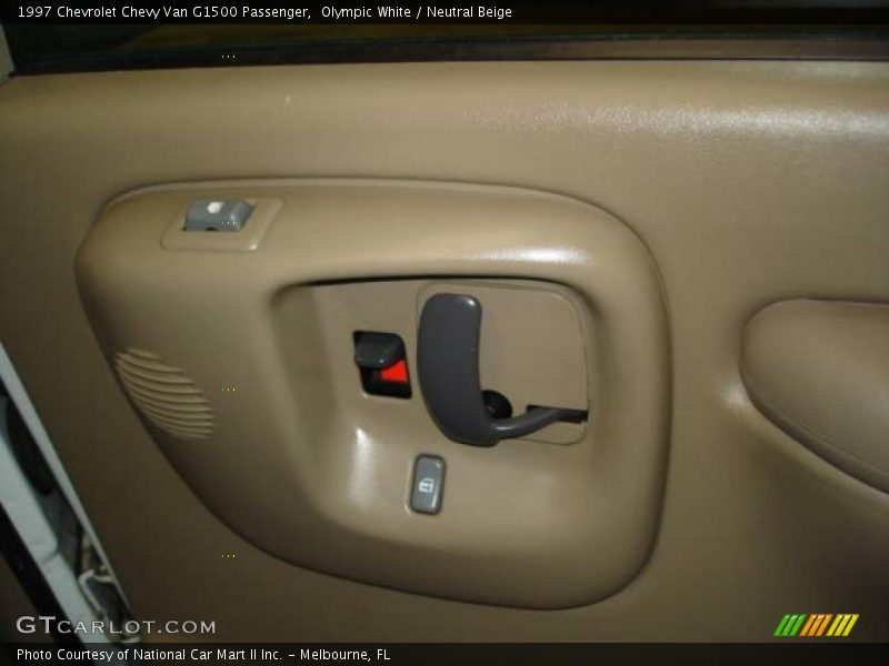 Olympic White / Neutral Beige 1997 Chevrolet Chevy Van G1500 Passenger