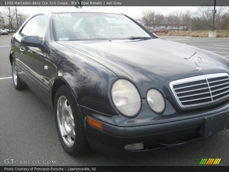 Black Opal Metallic / Ash Grey 1998 Mercedes-Benz CLK 320 Coupe