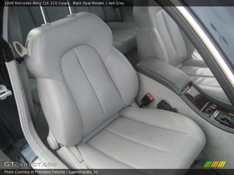 Black Opal Metallic / Ash Grey 1998 Mercedes-Benz CLK 320 Coupe