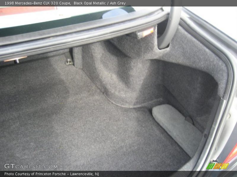 Black Opal Metallic / Ash Grey 1998 Mercedes-Benz CLK 320 Coupe