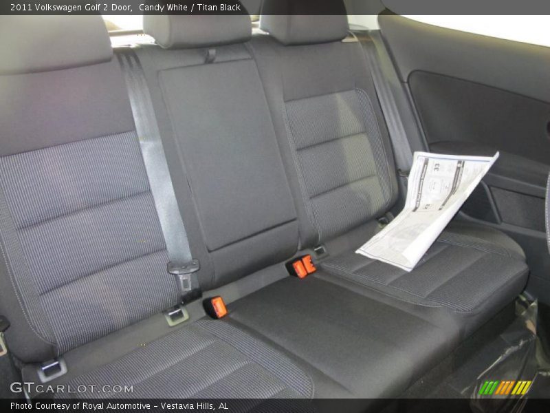  2011 Golf 2 Door Titan Black Interior