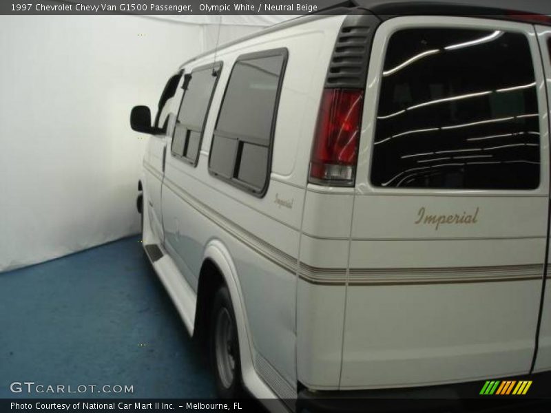 Olympic White / Neutral Beige 1997 Chevrolet Chevy Van G1500 Passenger