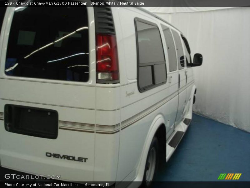 Olympic White / Neutral Beige 1997 Chevrolet Chevy Van G1500 Passenger