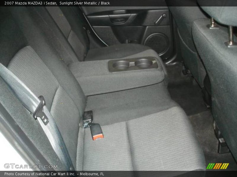 Sunlight Silver Metallic / Black 2007 Mazda MAZDA3 i Sedan