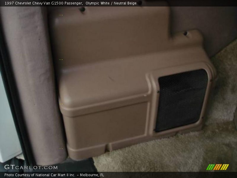 Olympic White / Neutral Beige 1997 Chevrolet Chevy Van G1500 Passenger