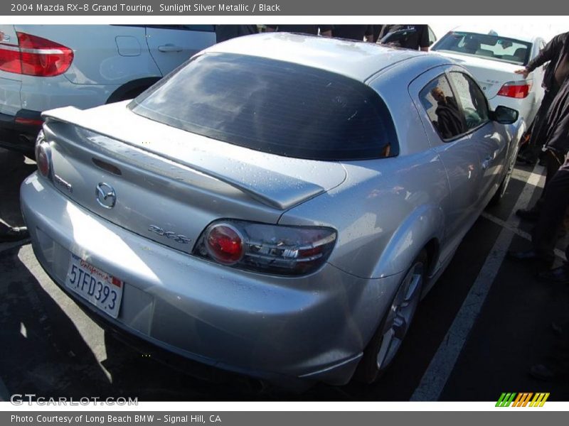 Sunlight Silver Metallic / Black 2004 Mazda RX-8 Grand Touring