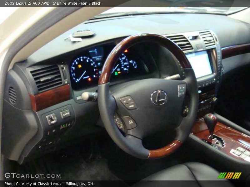  2009 LS 460 AWD Black Interior