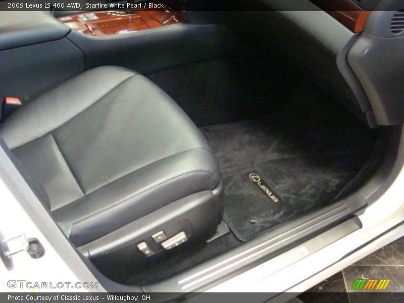 Starfire White Pearl / Black 2009 Lexus LS 460 AWD