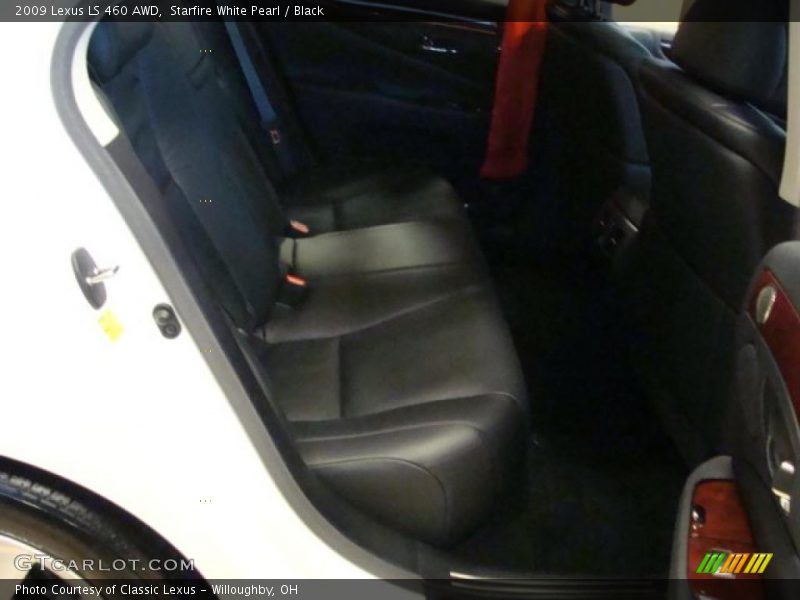 Starfire White Pearl / Black 2009 Lexus LS 460 AWD