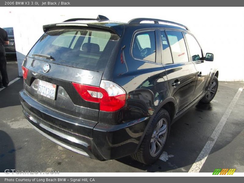 Jet Black / Black 2006 BMW X3 3.0i