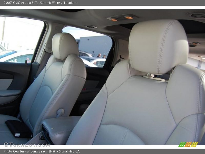 Summit White / Titanium 2007 GMC Acadia SLT