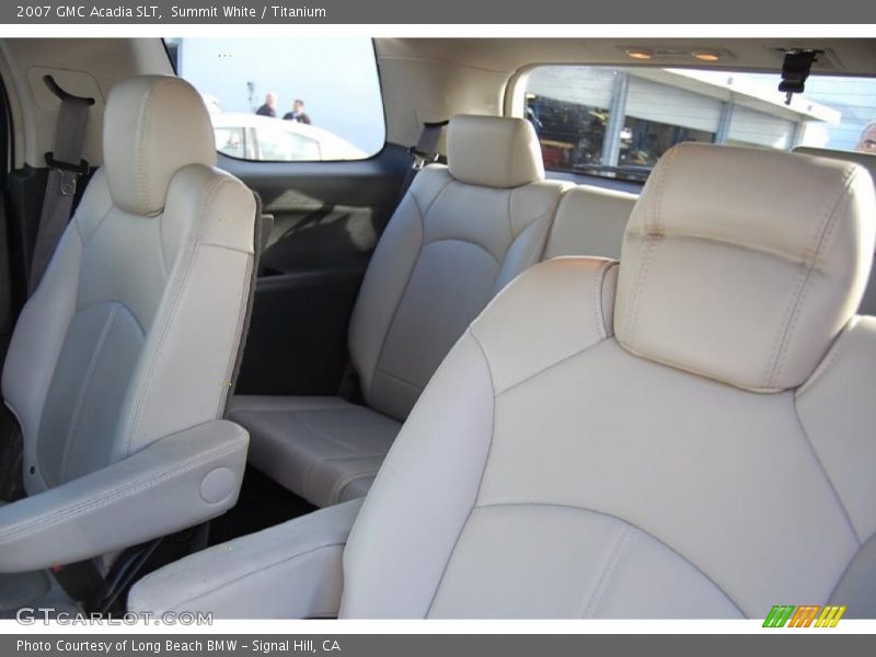 Summit White / Titanium 2007 GMC Acadia SLT