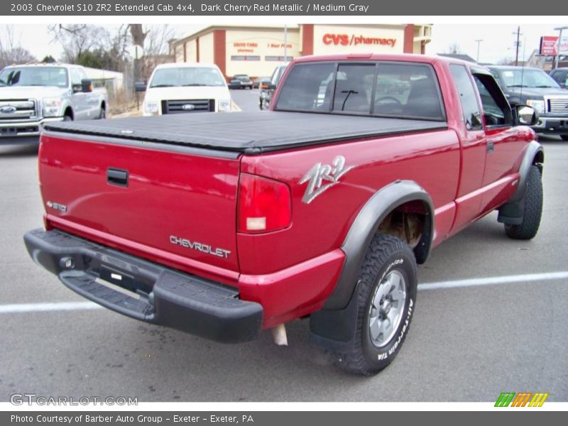  2003 S10 ZR2 Extended Cab 4x4 Dark Cherry Red Metallic