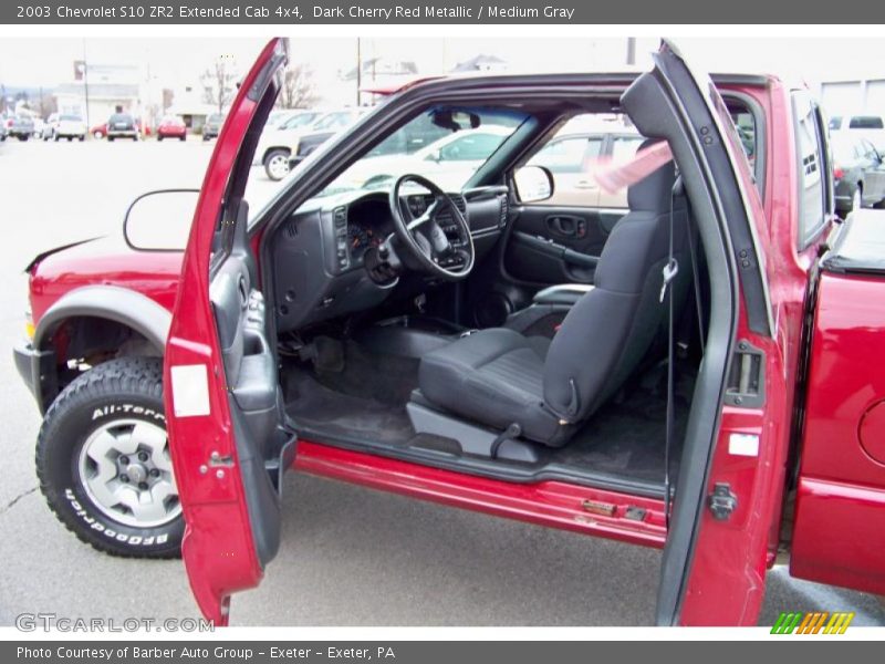  2003 S10 ZR2 Extended Cab 4x4 Medium Gray Interior