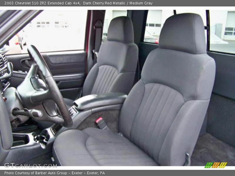  2003 S10 ZR2 Extended Cab 4x4 Medium Gray Interior