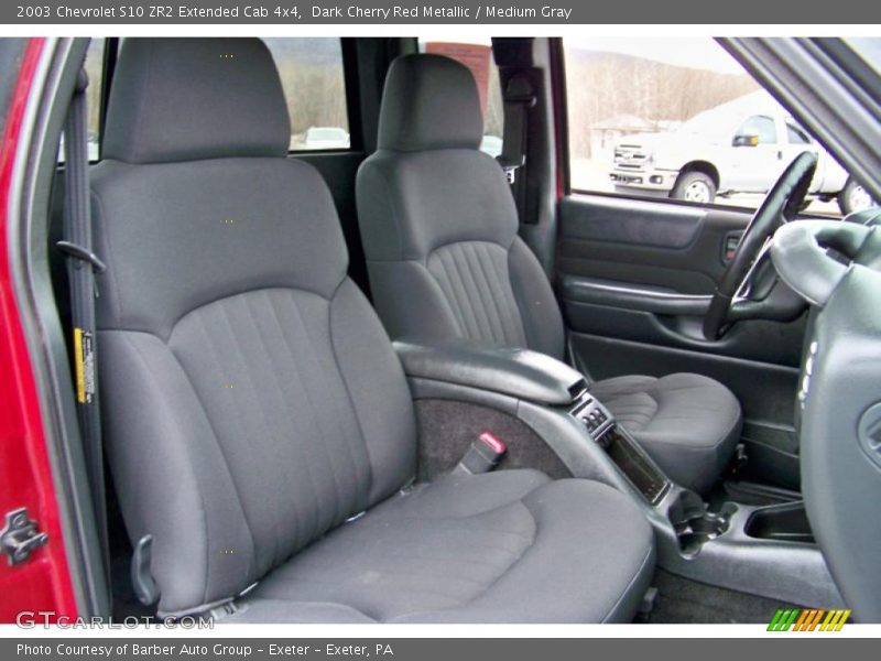  2003 S10 ZR2 Extended Cab 4x4 Medium Gray Interior