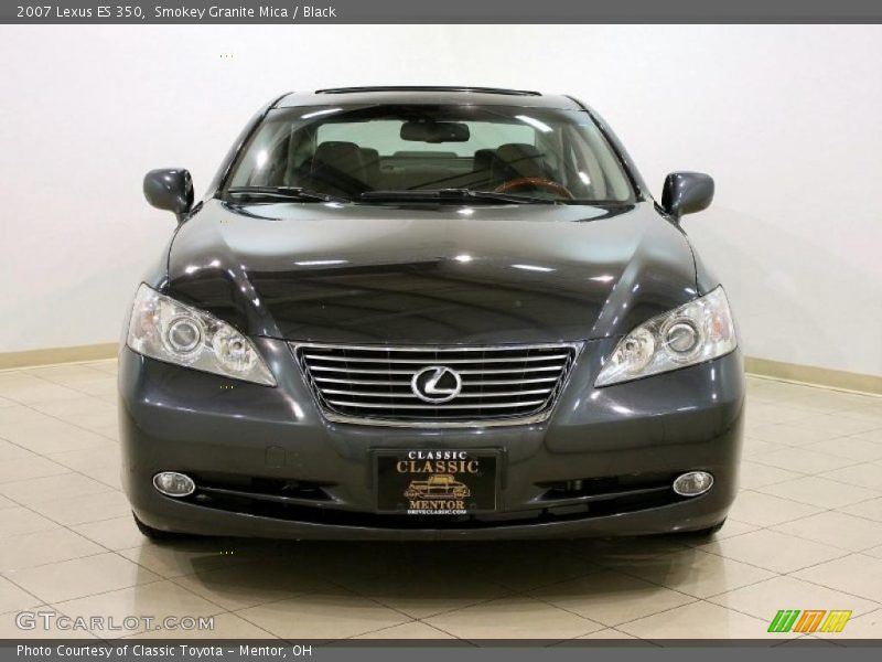 Smokey Granite Mica / Black 2007 Lexus ES 350