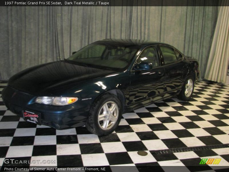 Dark Teal Metallic / Taupe 1997 Pontiac Grand Prix SE Sedan