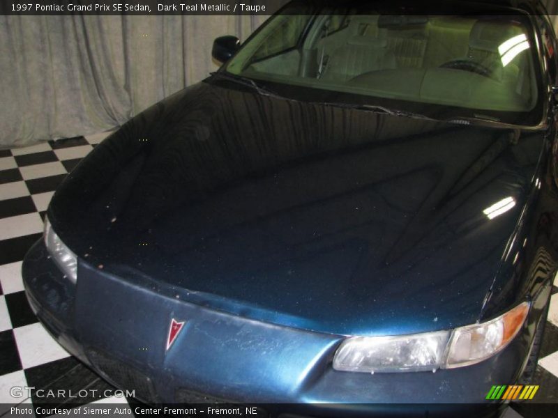 Dark Teal Metallic / Taupe 1997 Pontiac Grand Prix SE Sedan
