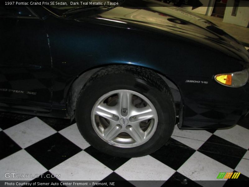 Dark Teal Metallic / Taupe 1997 Pontiac Grand Prix SE Sedan